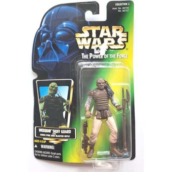 Star Wars Weequay Skiff Guard 1996 Kenner The Power of the Force SW6 - Picture 1 of 2
